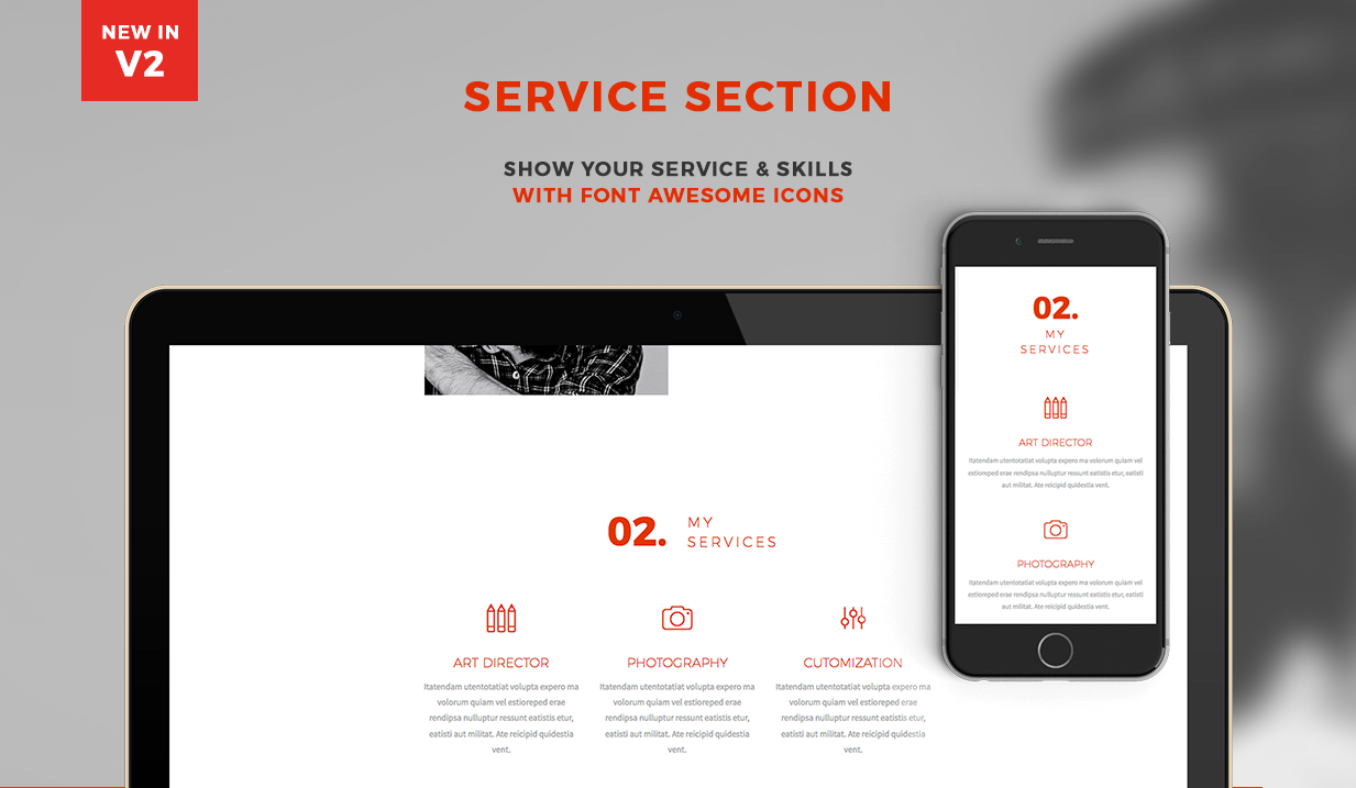 BlakeD - Portfolio & Resume Template - 9
