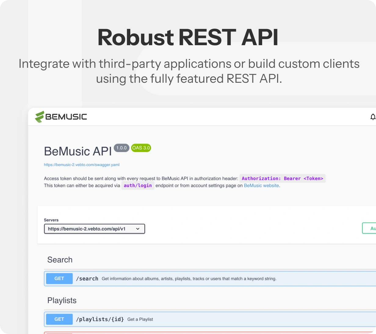 BeMusic - Music Streaming Engine - 13
