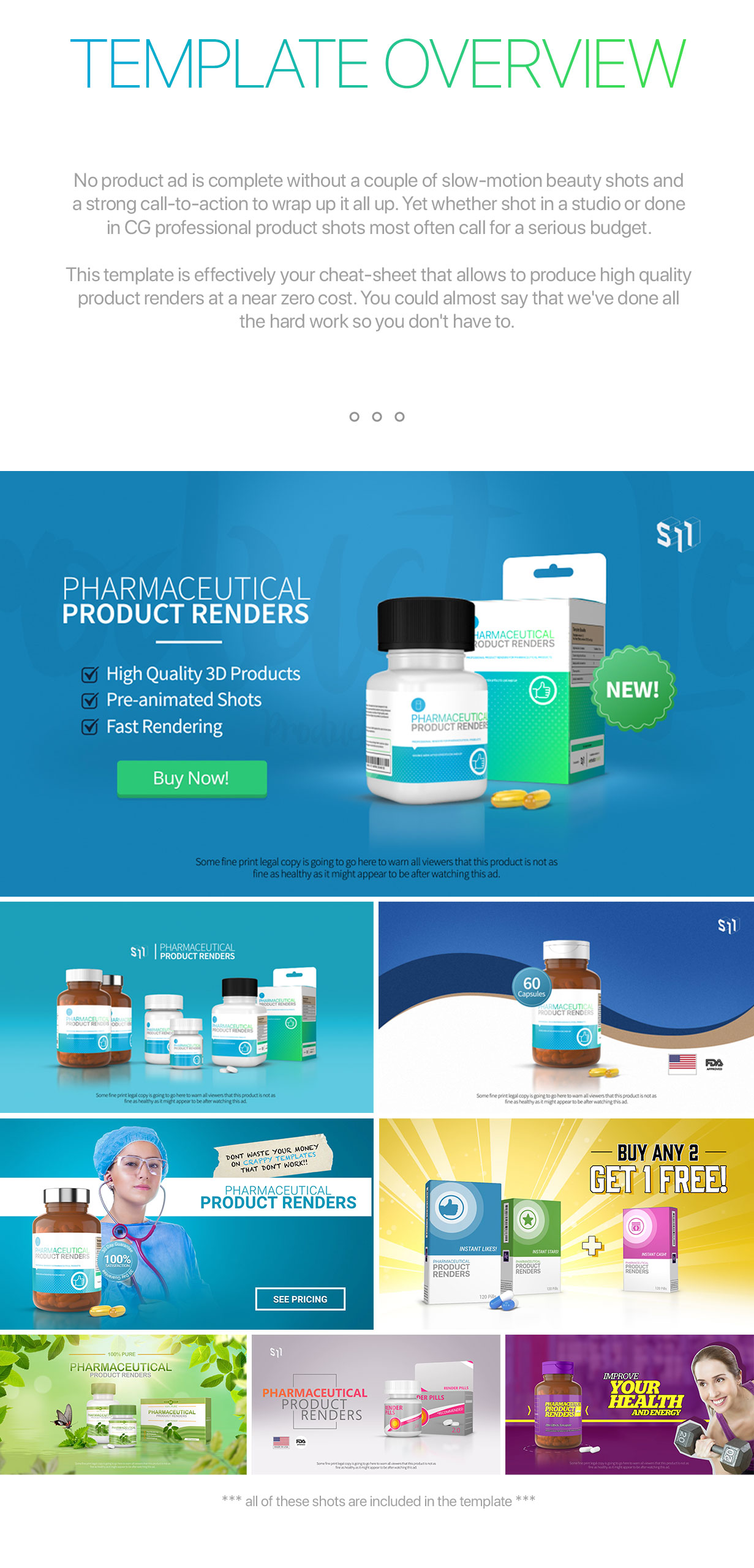 Pharmaceutical Product Renders - 2