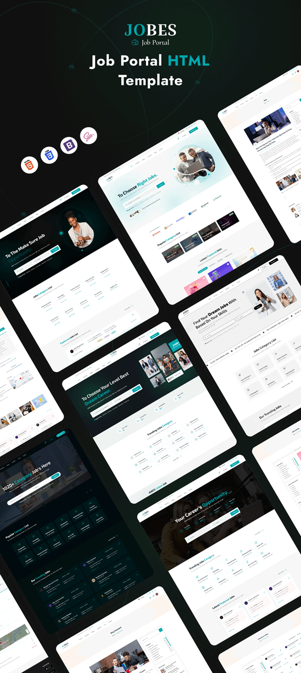 Jobes - Job Portal HTML Template - 1