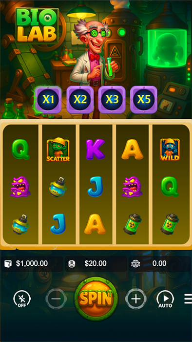 BioLab - HTML5 Game - 1