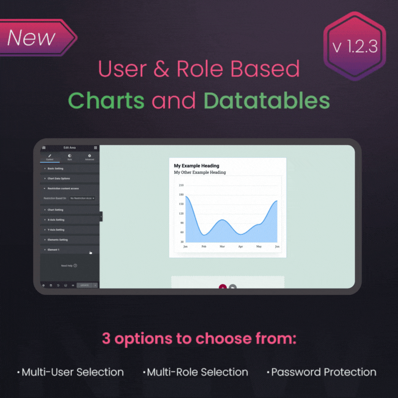 Graphina Pro - Elementor Dynamic Charts, Graphs, & Datatables - 10