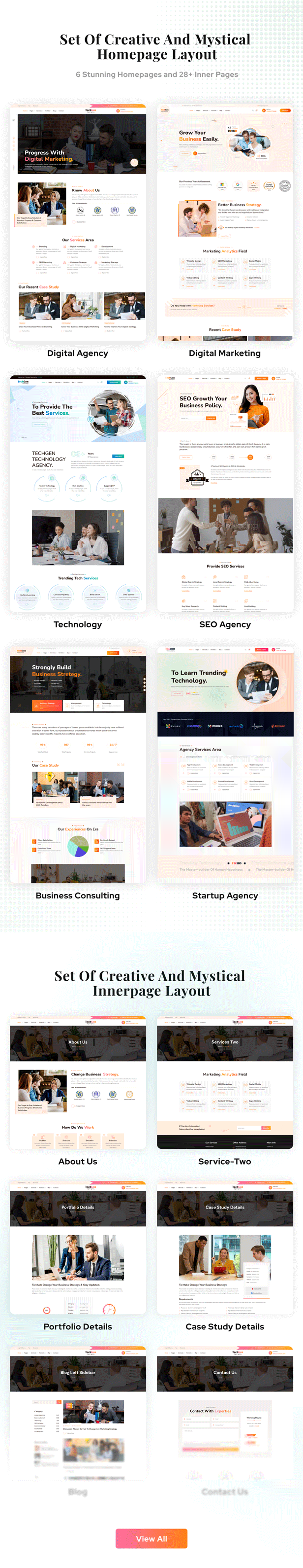 TechGen - Digital Agency & Technology HTML Template - 2