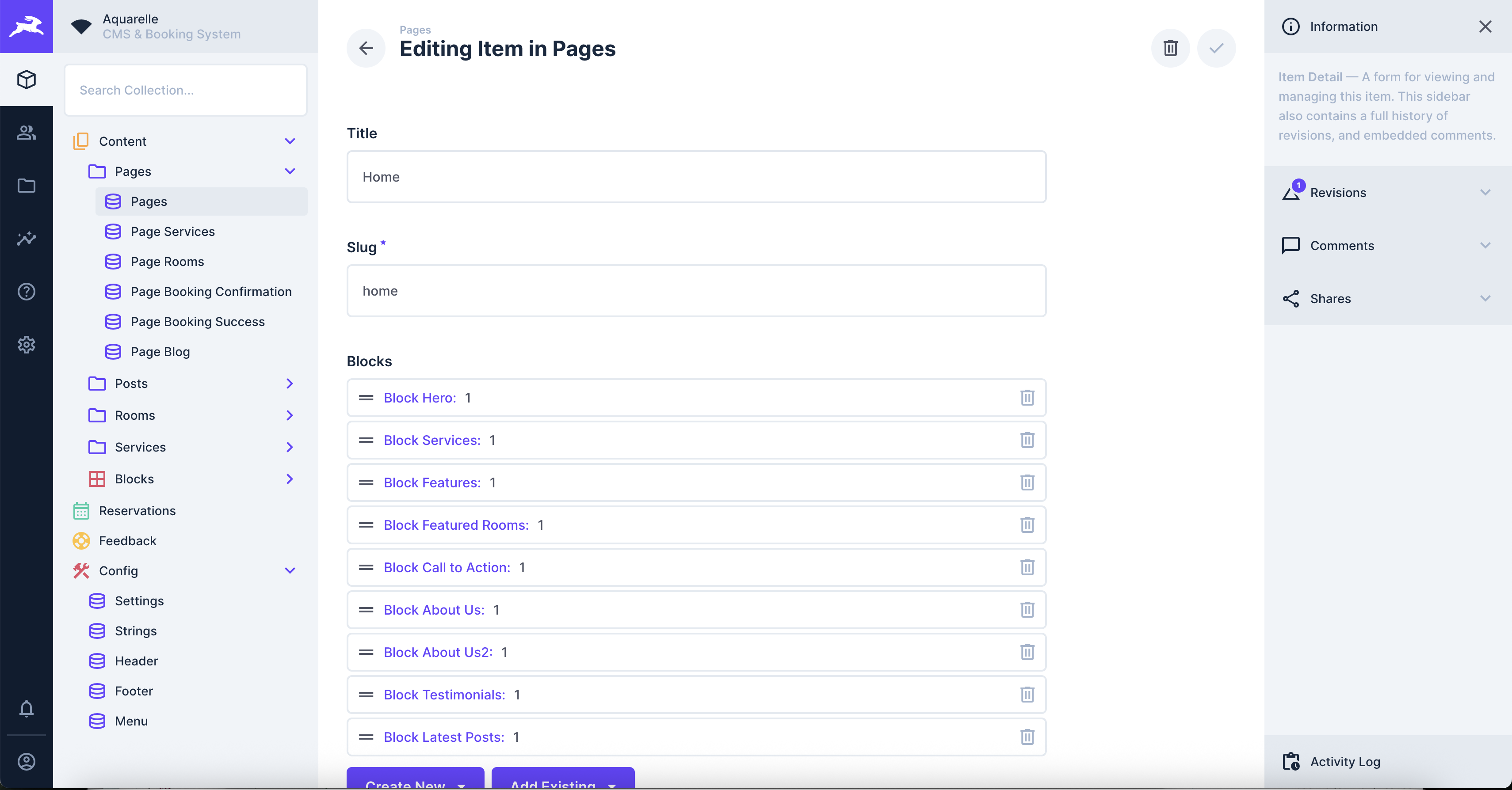 Directus CMS & Admin Panel