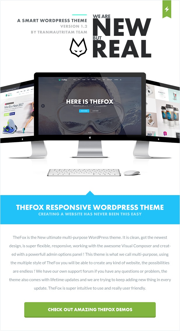 TheFox | Responsive Multi-Purpose WordPress Theme