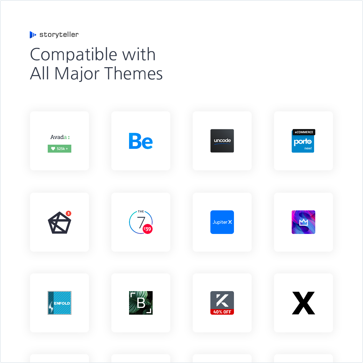 Works Great with all Popular Themes