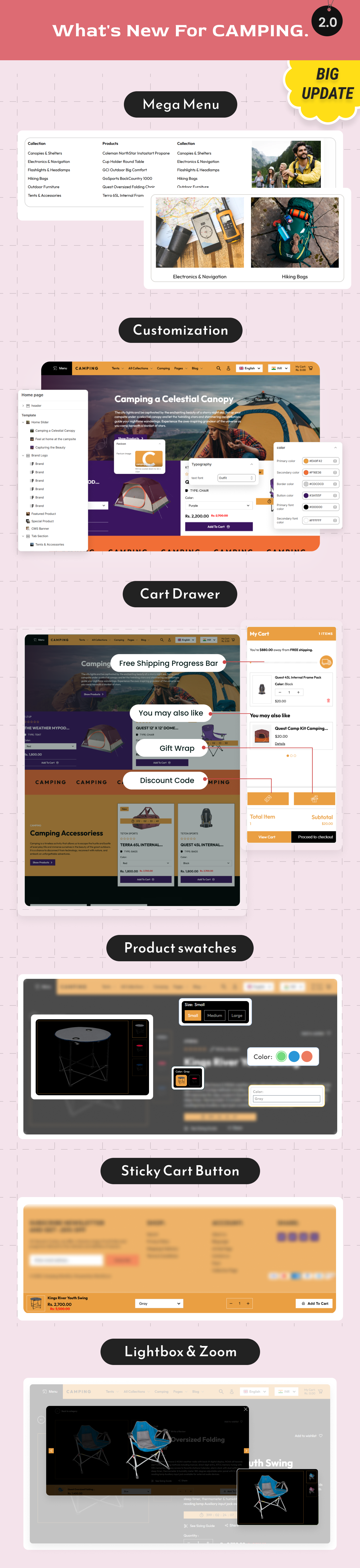 Camping - Adventure Store And Camping Shopify 2.0 Theme - 6