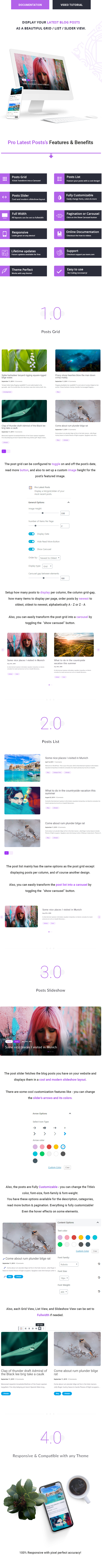 Pro Latest Posts Block WordPress Plugin - 1