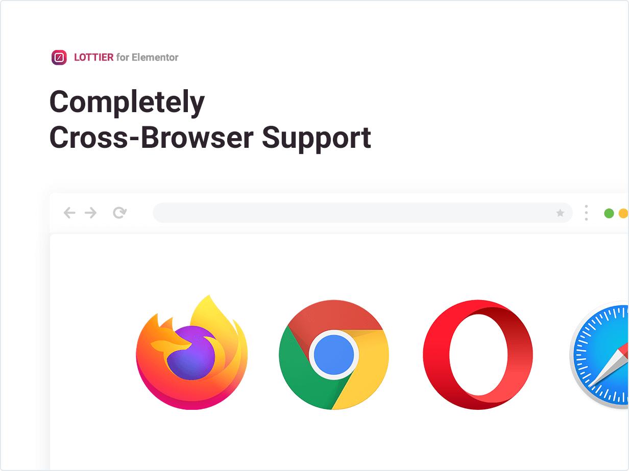 Completely cross-browser support