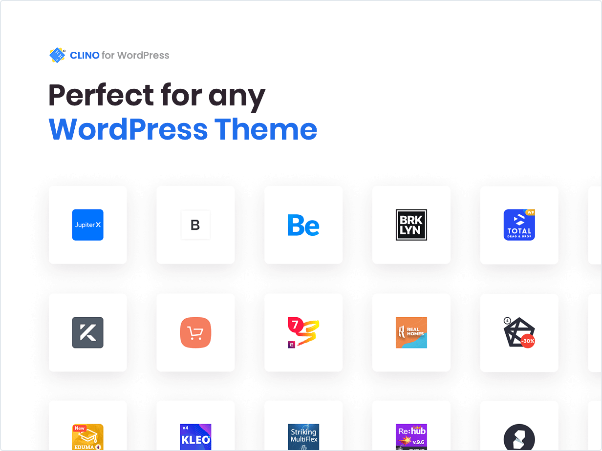 Perfect for any WordPress Theme