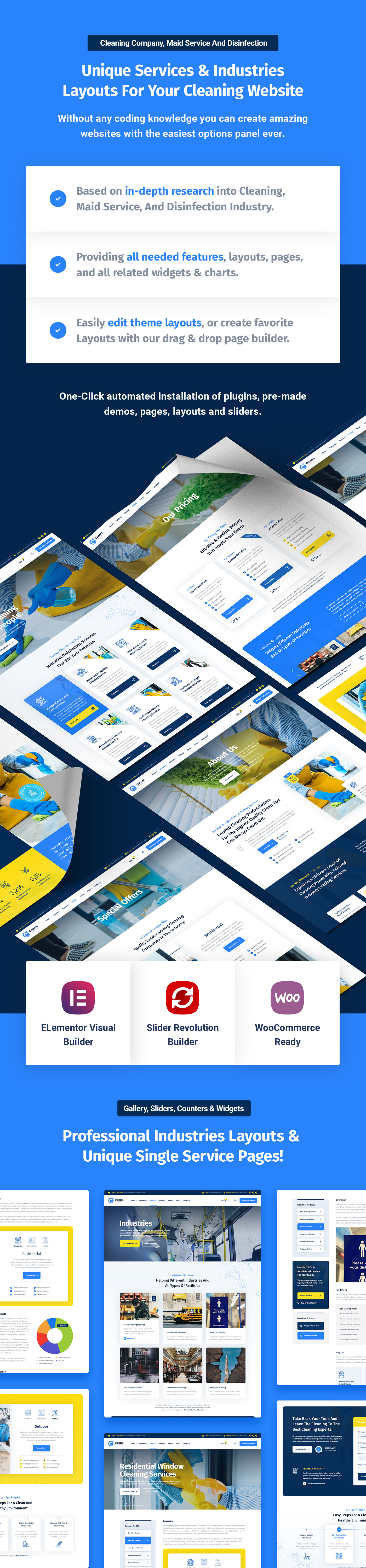 Clanora - Cleaning Services WordPress Theme - 6