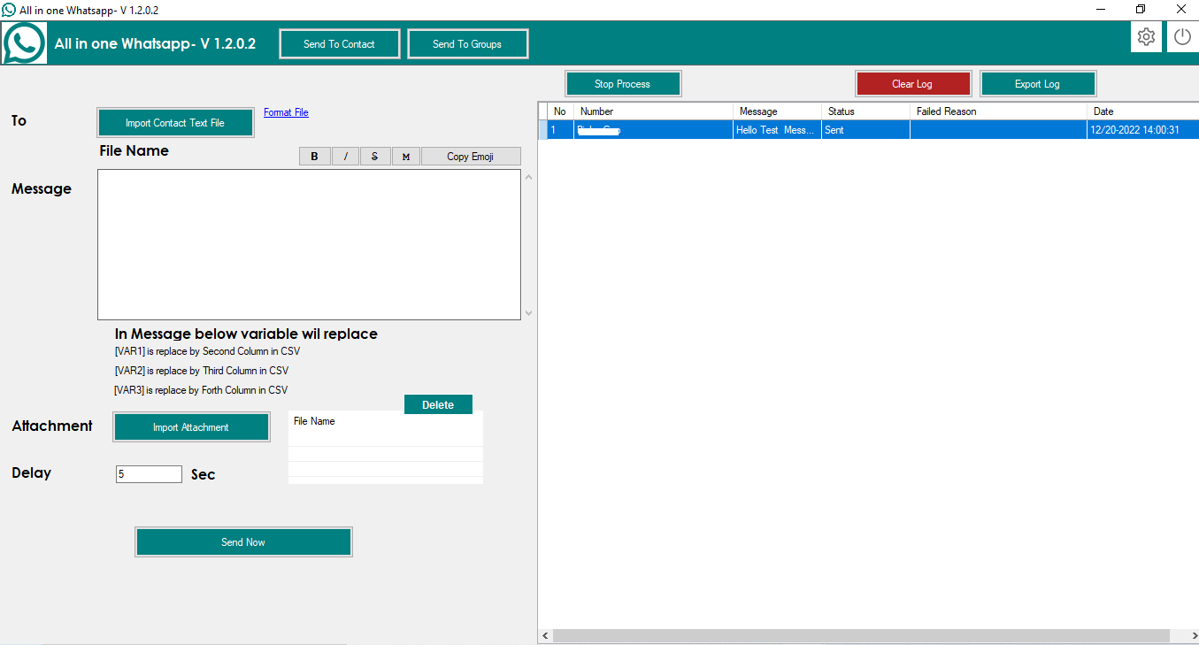 Bulk WhatsApp Message Sender + Group Scraper+ Contact scraper - 2