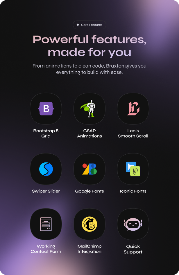 Braxton - Personal Portfolio & Resume HTML Template