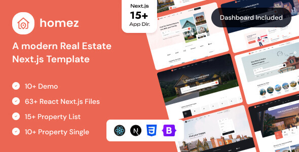 Real estate react nextjs 
