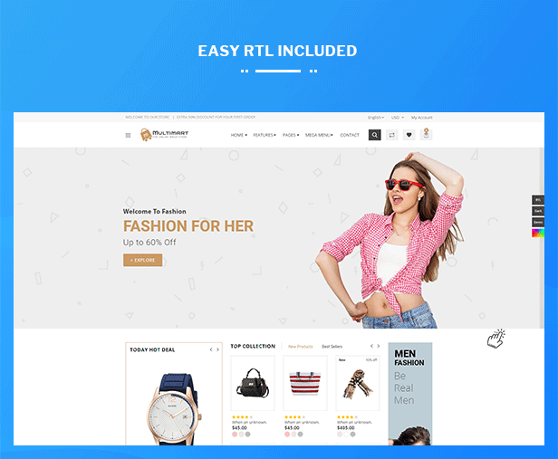 Multimart Multipurpose Ecommerce HTML Theme