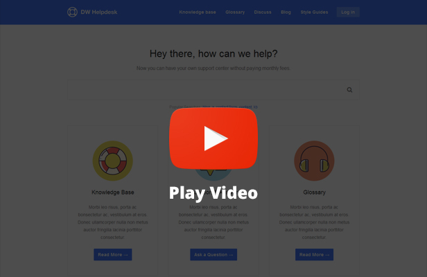 DW Helpdesk - Knowledge Base / Q&A / FAQ WordPress Theme - 3