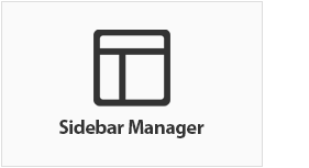 Sidebar manager