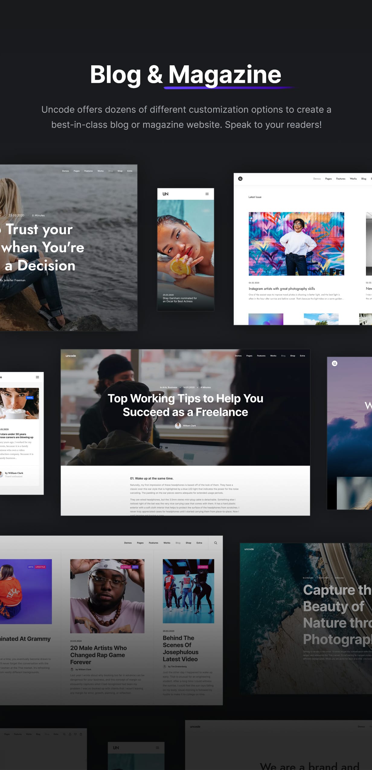 Uncode - Creative & WooCommerce WordPress Theme - 17
