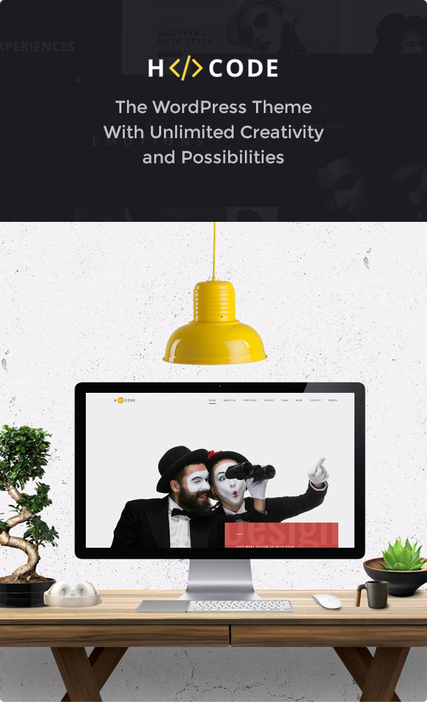 H-Code v2.0.6-响应式和多用途WordPress主题