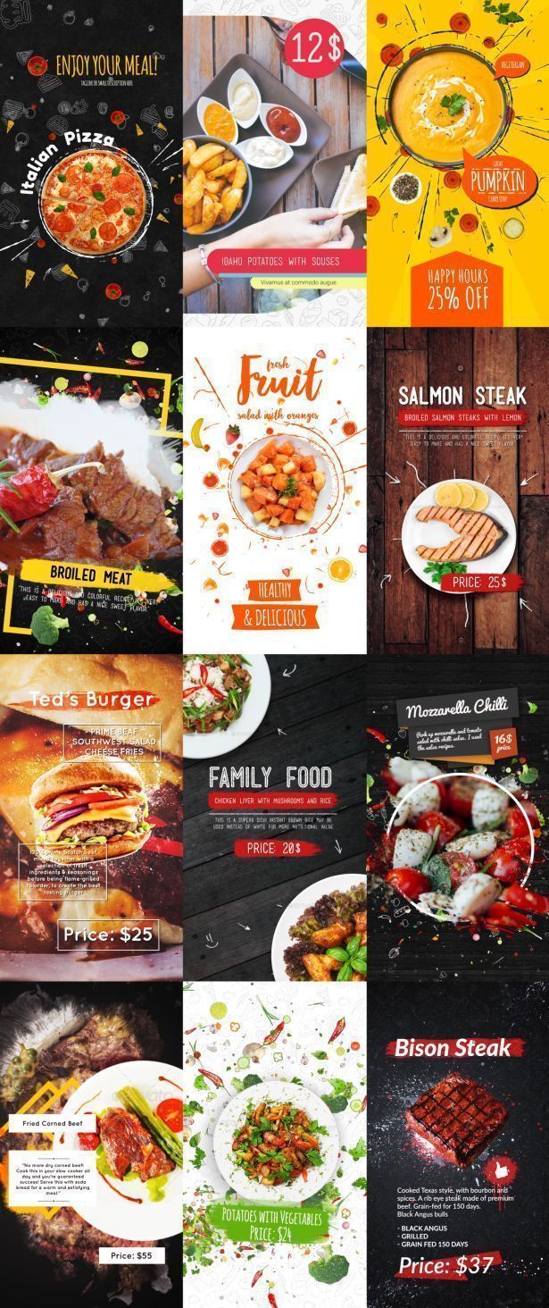 Food Instagram Stories Pack - 2