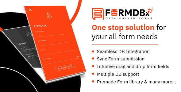 FormDBx -  Advanced DB Form Generator WP plugin - CodeCanyon Item for Sale