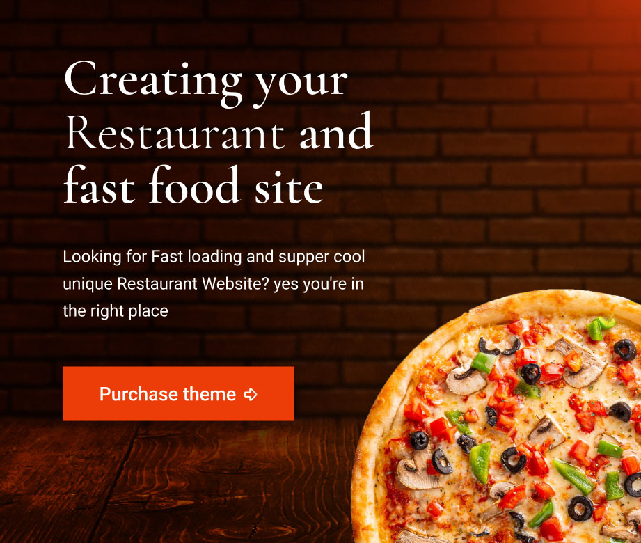 Wellfood - Fast Food Restaurant WordPress Theme - 12