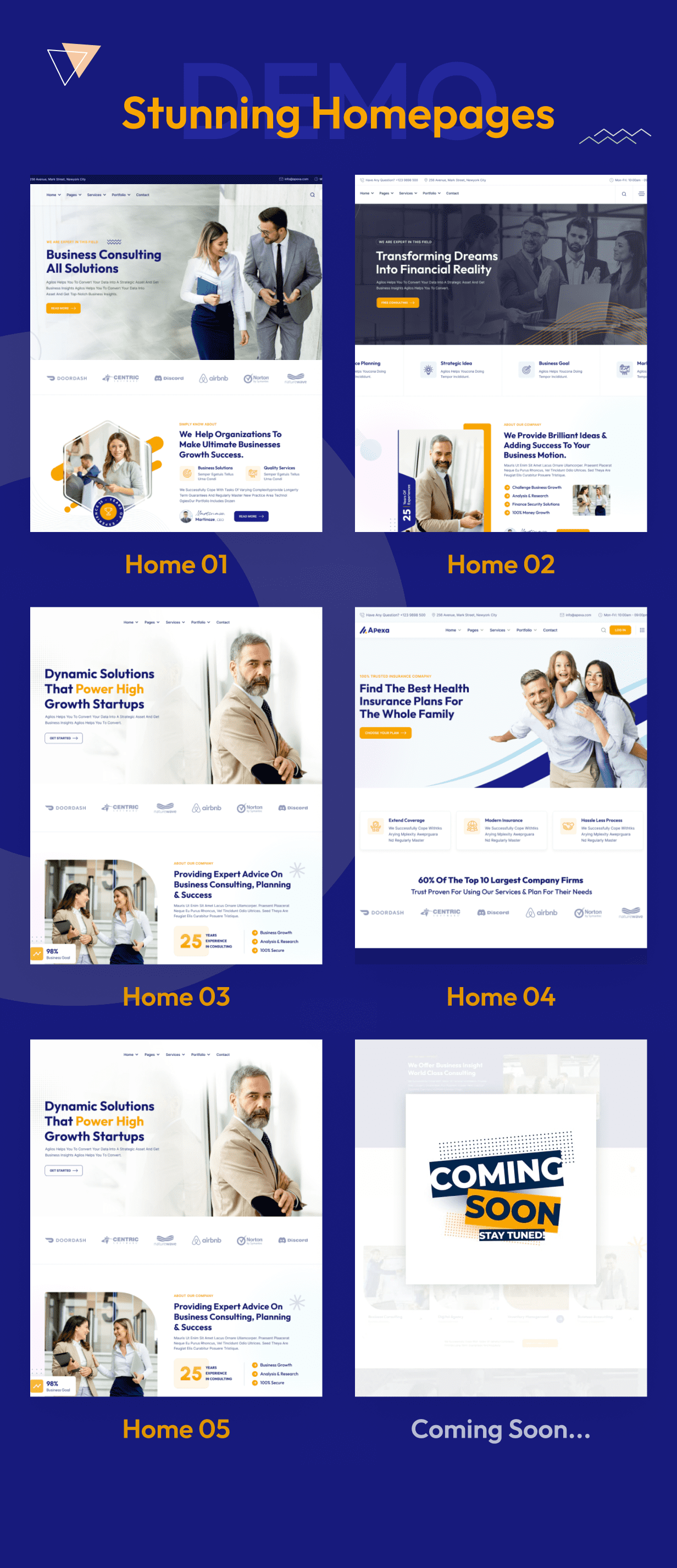 Apexa - Multipurpose Business Consulting WordPress Theme - 8