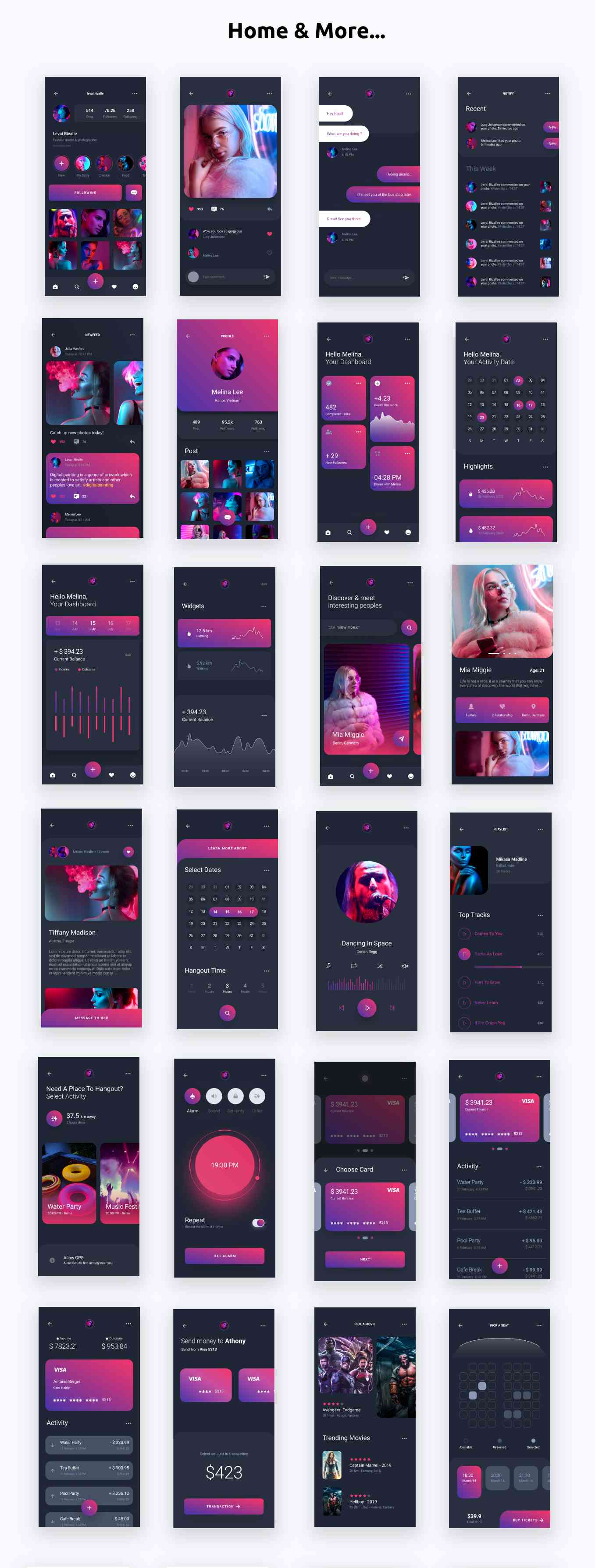 Dating App ANDROID + IOS + Figma (Free) | Ionic | UI Kit | Crushie - 2