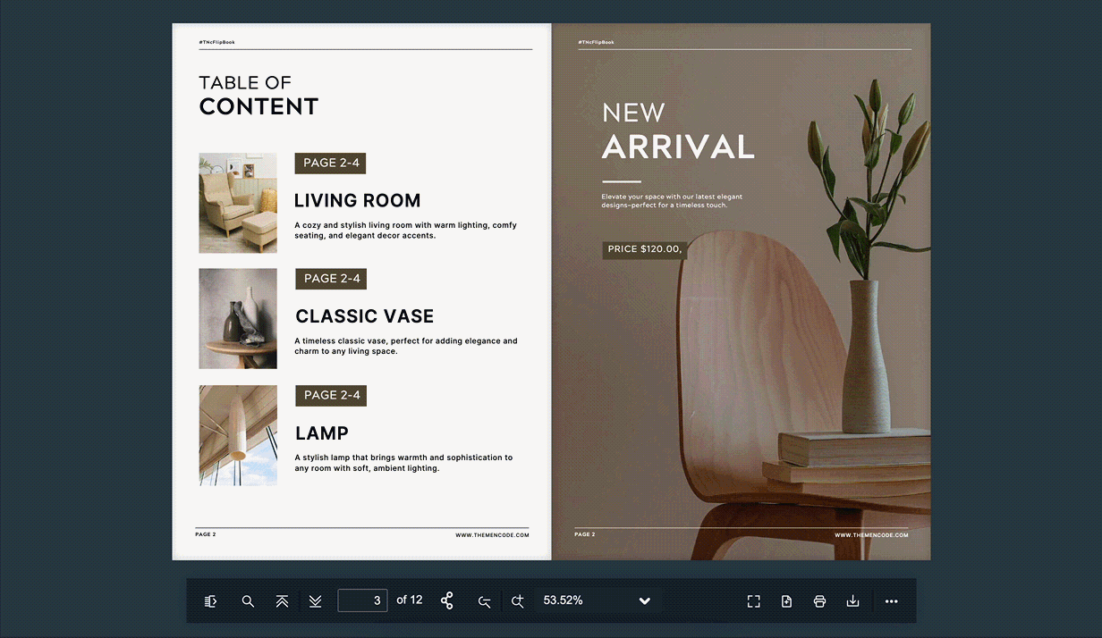 TNC FlipBook - PDF viewer for WordPress - 1
