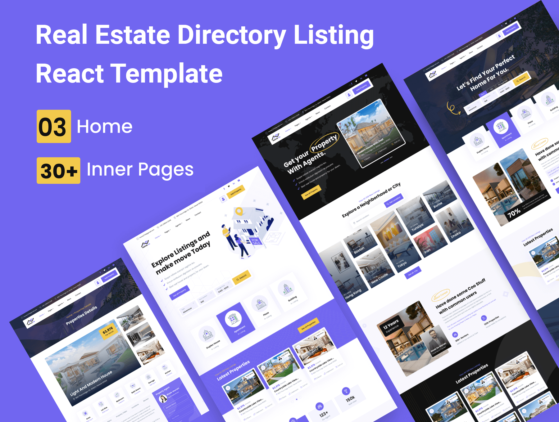 Homeco - Real Estate & Directory Listing WordPress Theme