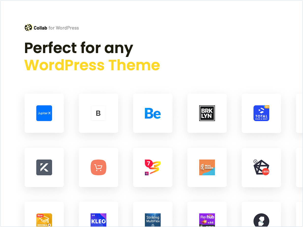Perfect for any WordPress Theme