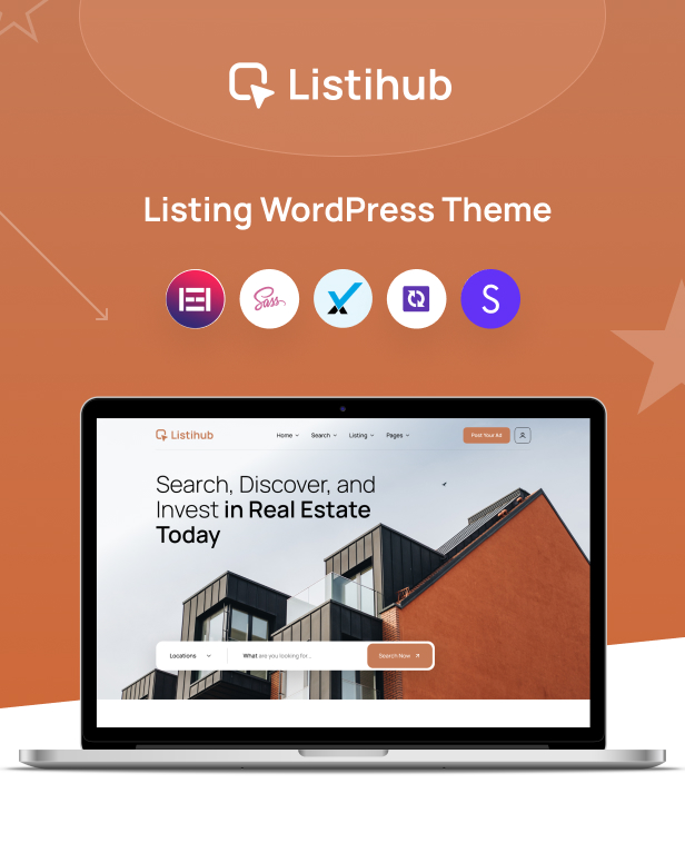 Listihub - Listing WordPress Theme - 1