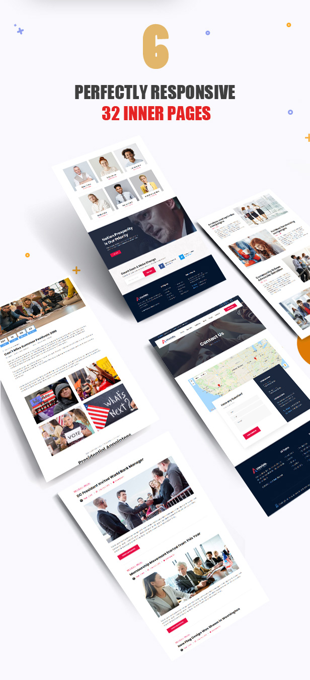 Actavista - A Responsive Political WordPress Theme For Politicians and Organizations - 8