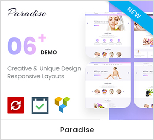 Paradise - Multipurpose Spa & Beauty WordPress Theme