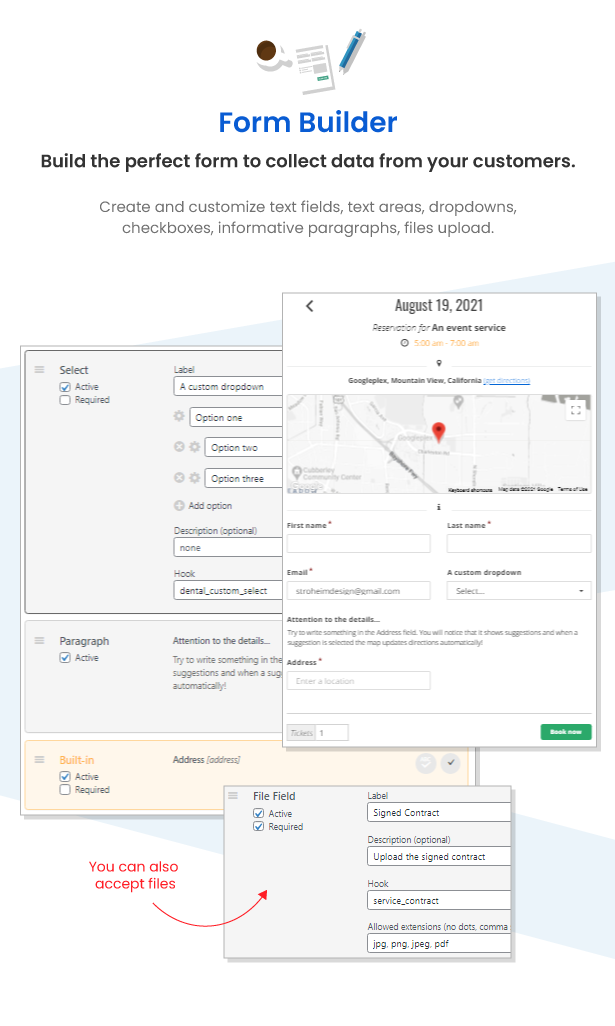 team booking wordpress plugin google calendar