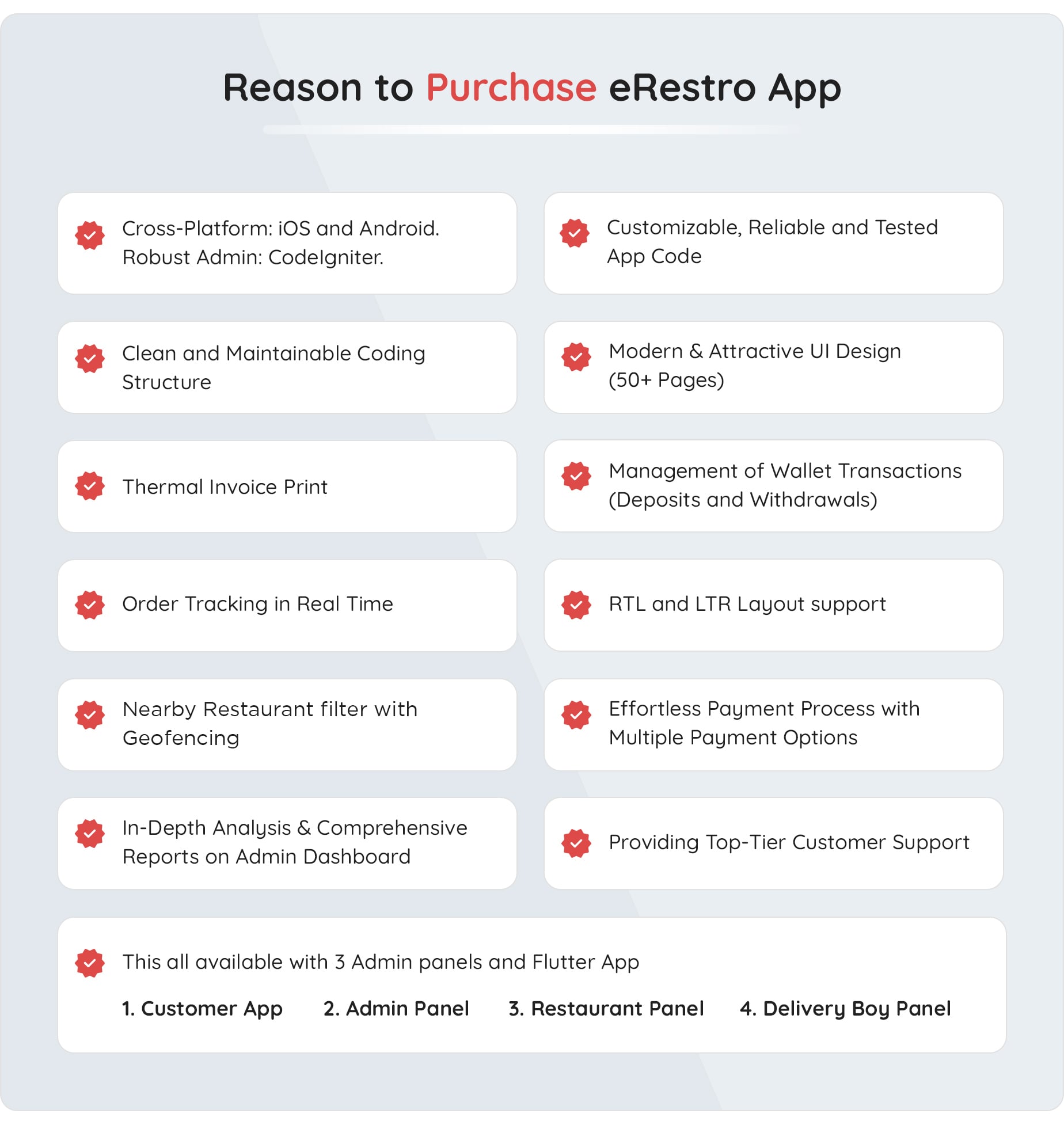 eRestro - Multi Restaurant Flutter App | Food Ordering App with Admin Panel & Restaurant Panel - 17