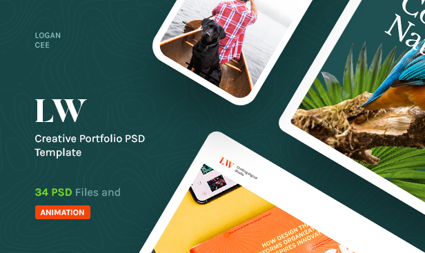 Lewis - A Distinctive PSD Template for Portfolio Showcase - 6