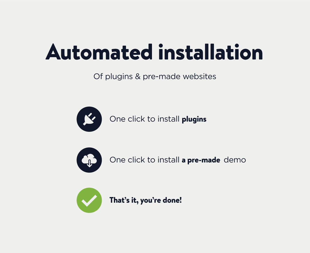 Automated installation