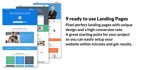 Getleads – Landing Pages Pack with Page Builder