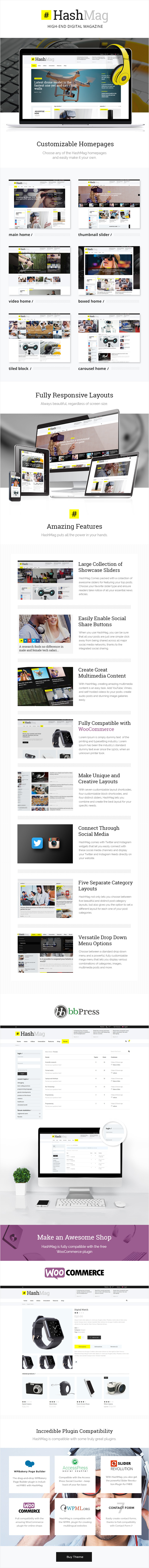HashMag - Magazine & News Theme - 1