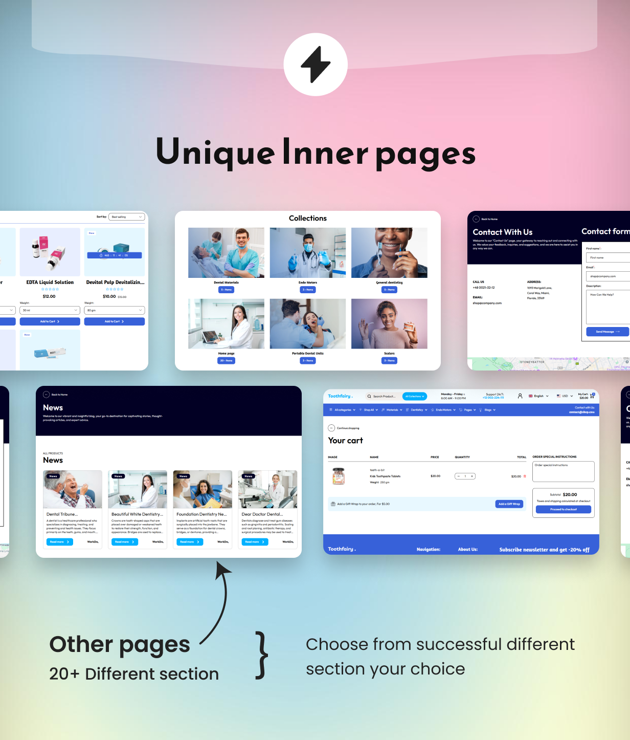 Tooth Fairy - Shopify 2.0 Dental Care Essentials Theme - 13