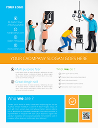 creative corporate flyer