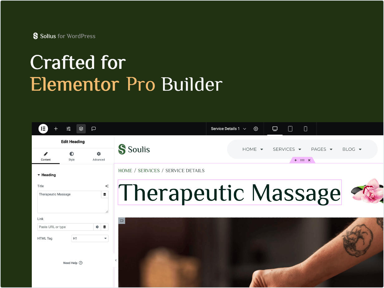 Crafted for Elementor Builder