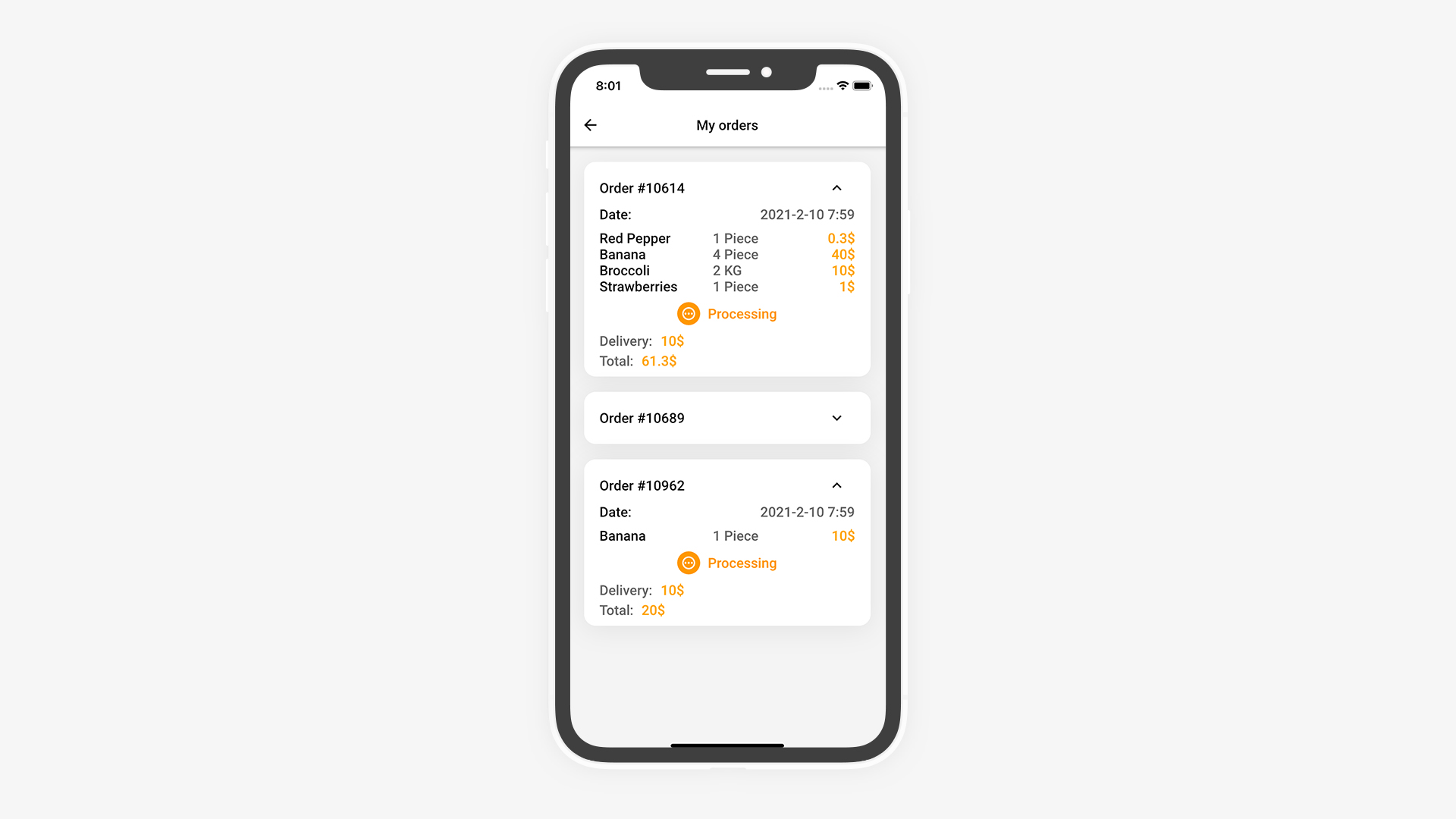 Flutter Grocery: Full Android + iOS eCommerce App - 21