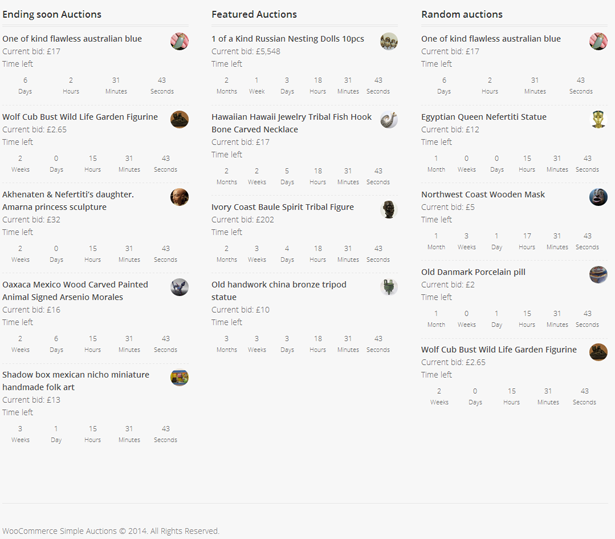 Paar Widgets