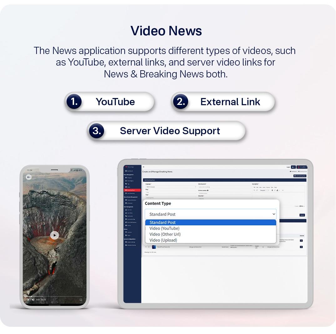 News App and Web -Flutter News App for Android and IOS App | News Website with Admin panel - 15