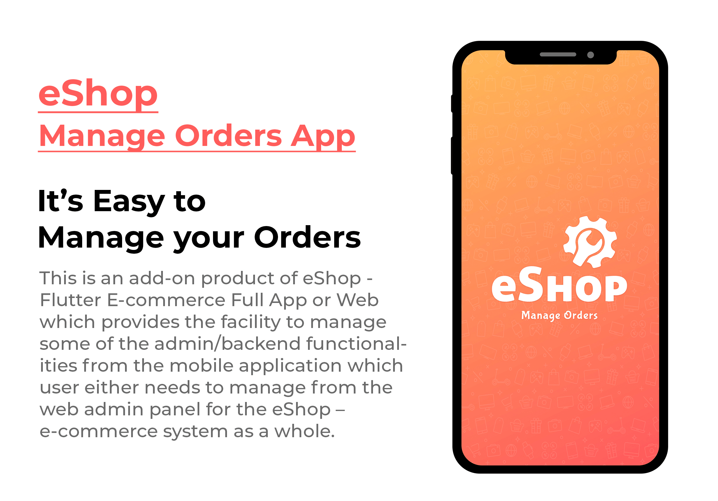 eShop - Ecommerce Admin / Store Manager app - 3