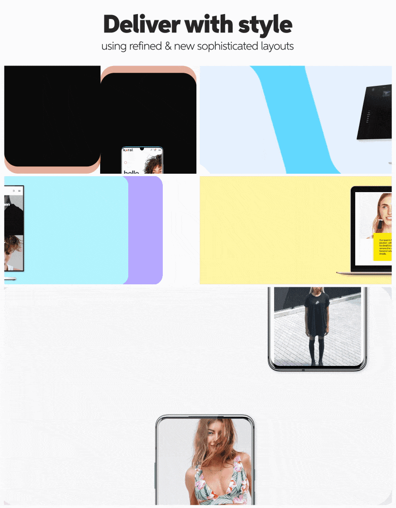 AE模板-三维手机平板台式笔记本电脑界面展示介绍动画终极包 Animated Mockups Ultimate Pack插图7