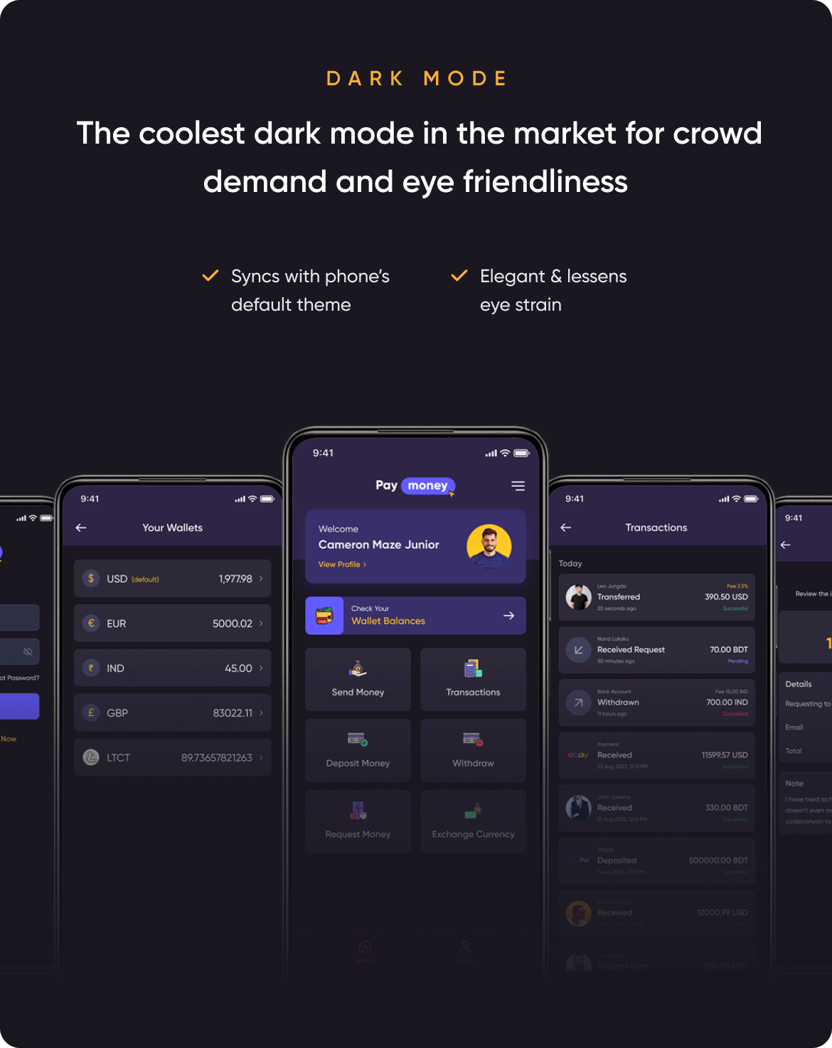 WalletPay - PayMoney Multi Wallet Mobile App - 8