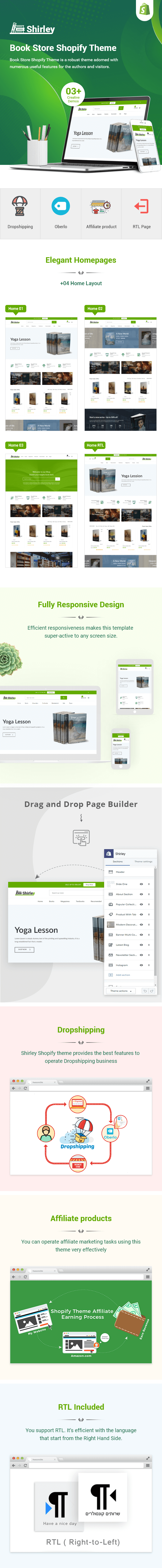 Shirley – Book Store Shopify Theme